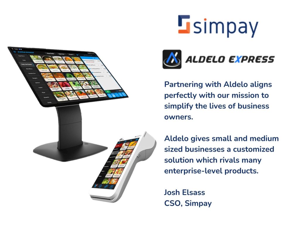 aldelo express simpay   social media image post